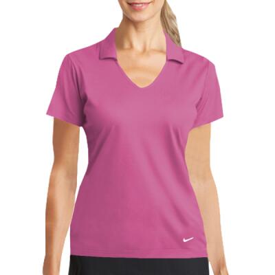 Ladies Dri FIT Vertical Mesh Polo Thumbnail